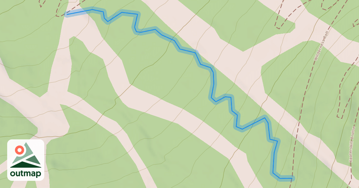 Map of Rip Van Winkle