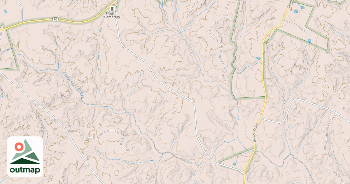 Map of FLINT HILL