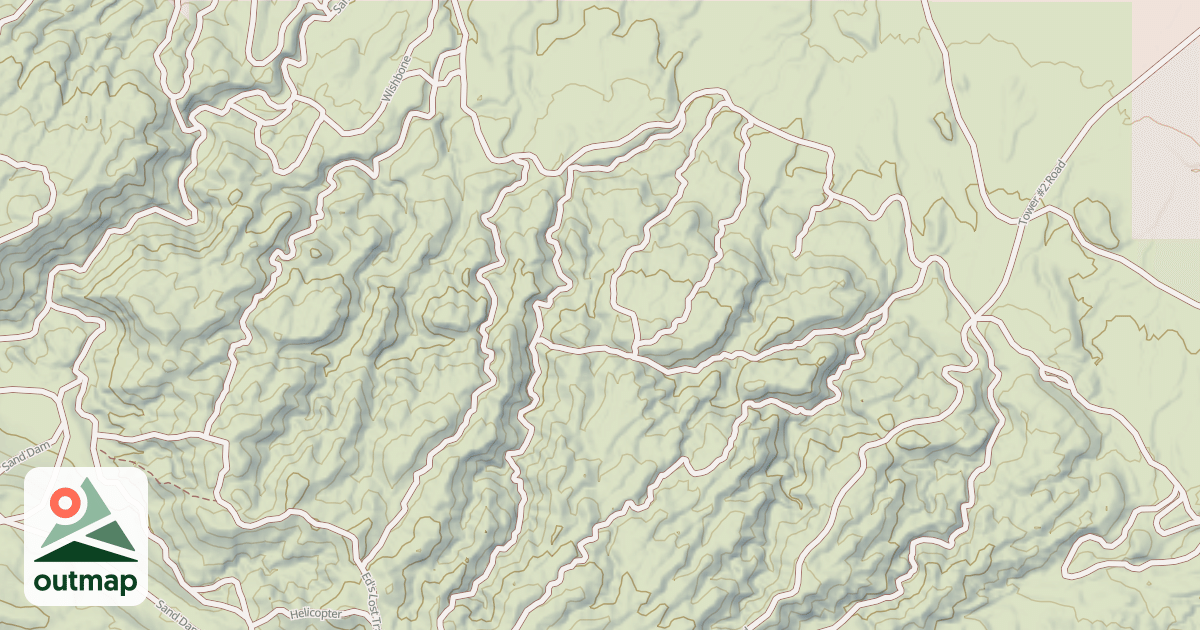 Map of BLM National GTLF Public Motorized Roads 165c52b1-4d69-4932-99a7-d665f87dad28