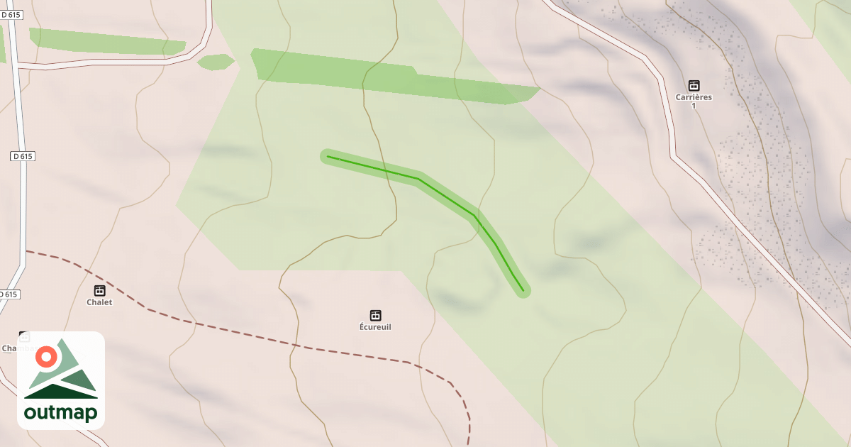 Map of La Chambasse