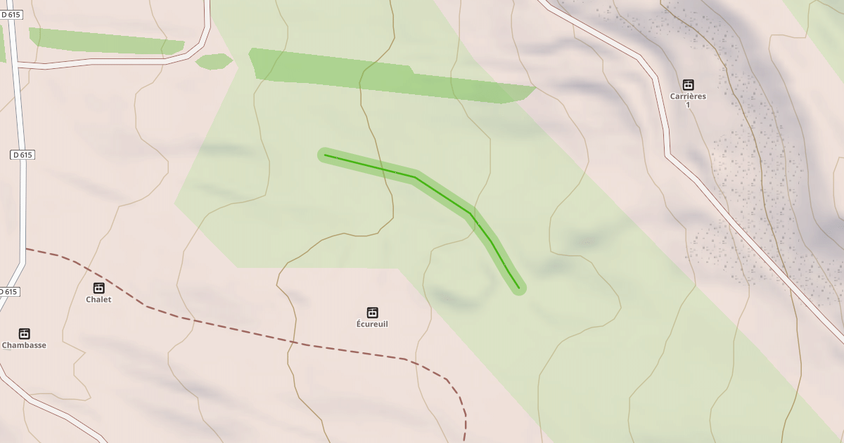 Map preview of La Chambasse