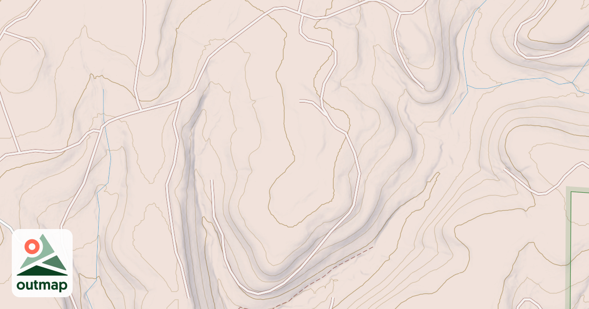 Map of MARTIN RIDGE