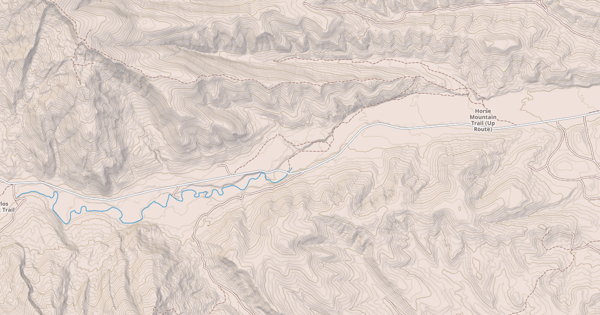 Map preview of Blind Bull/horse Creek (E)
