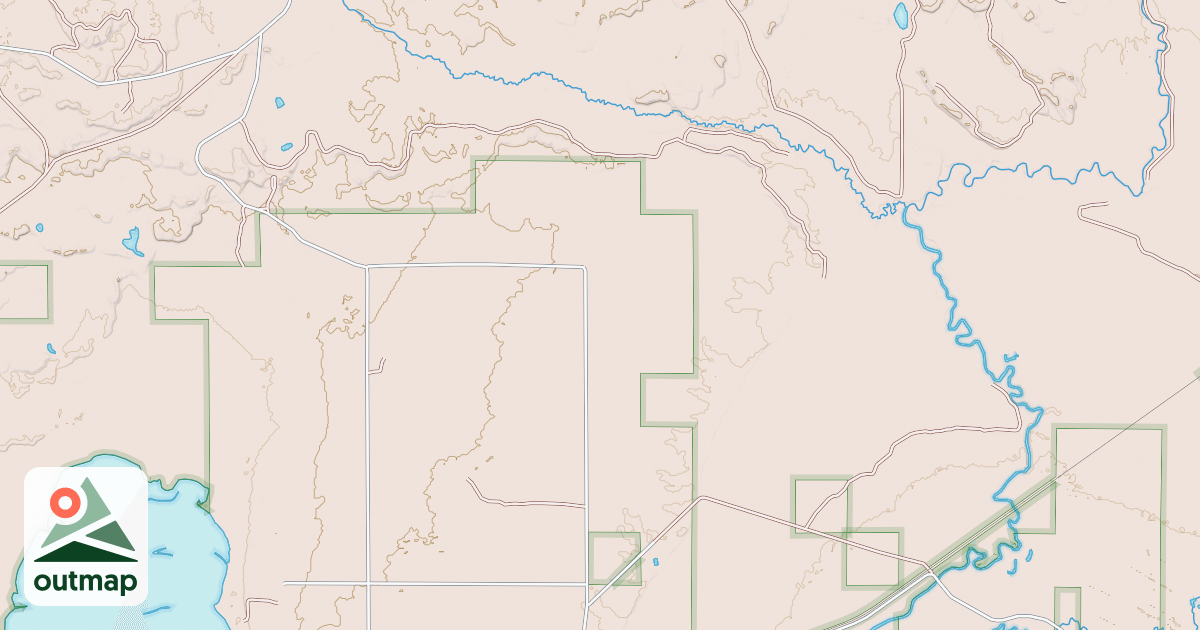 Map of Big Bay De Noc Snomo