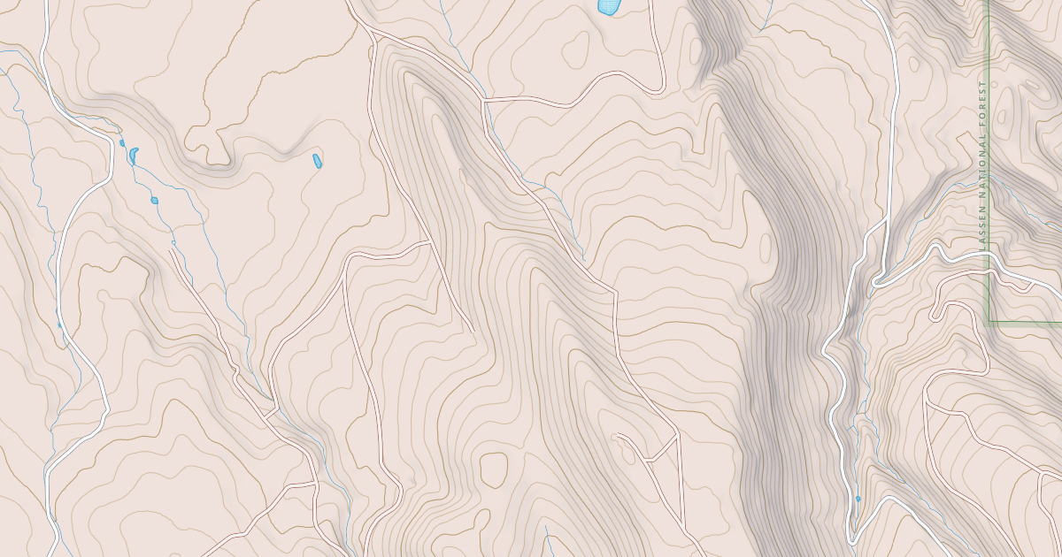 Map preview of BLACKS RIDGE N