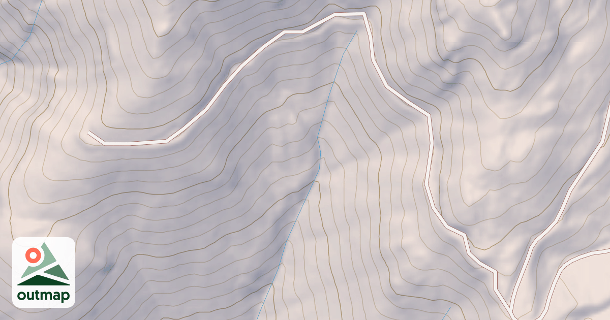 Map of USFS Motor Vehicle Use Map Roads {BBD07151-6387-4D1E-B459-E6BE257669C1}