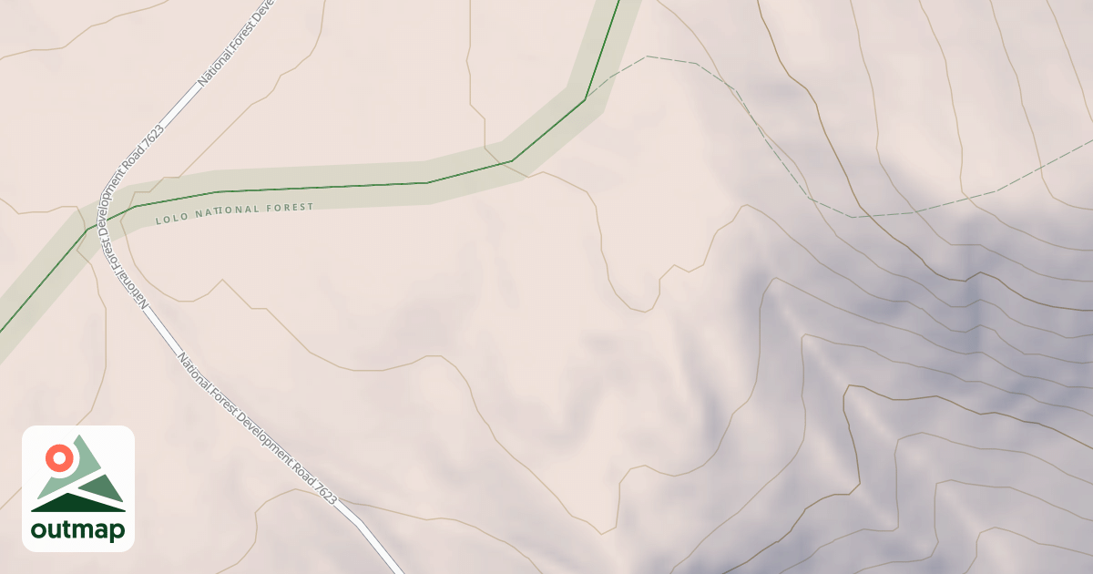 Map of Cc Divide