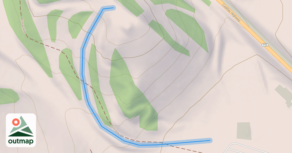 Map of Canyon