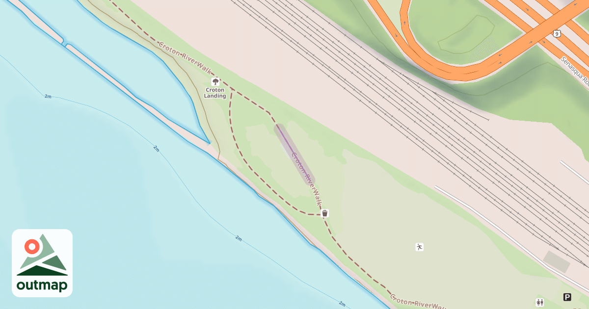 Map of Croton RiverWalk