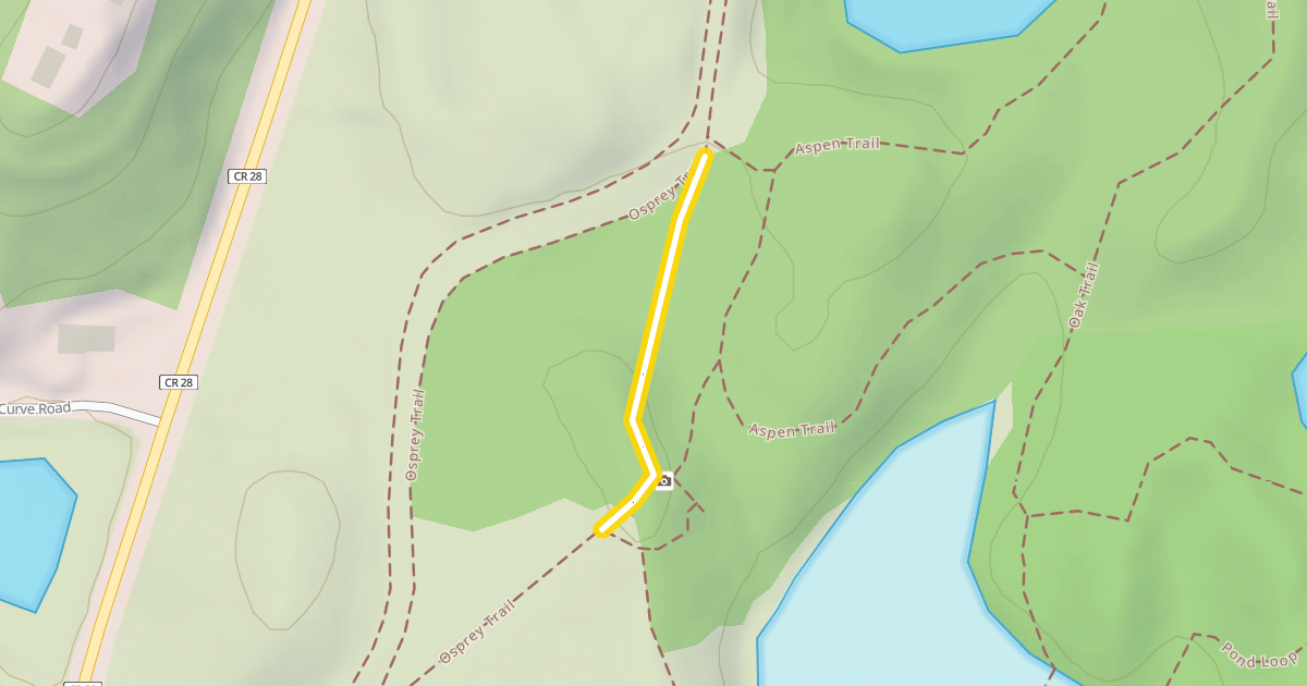 Map preview of Osprey Trail