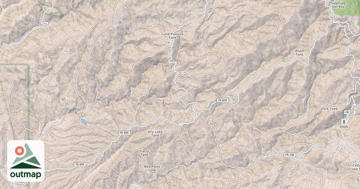 Map of GOVERNMENT SPRING
