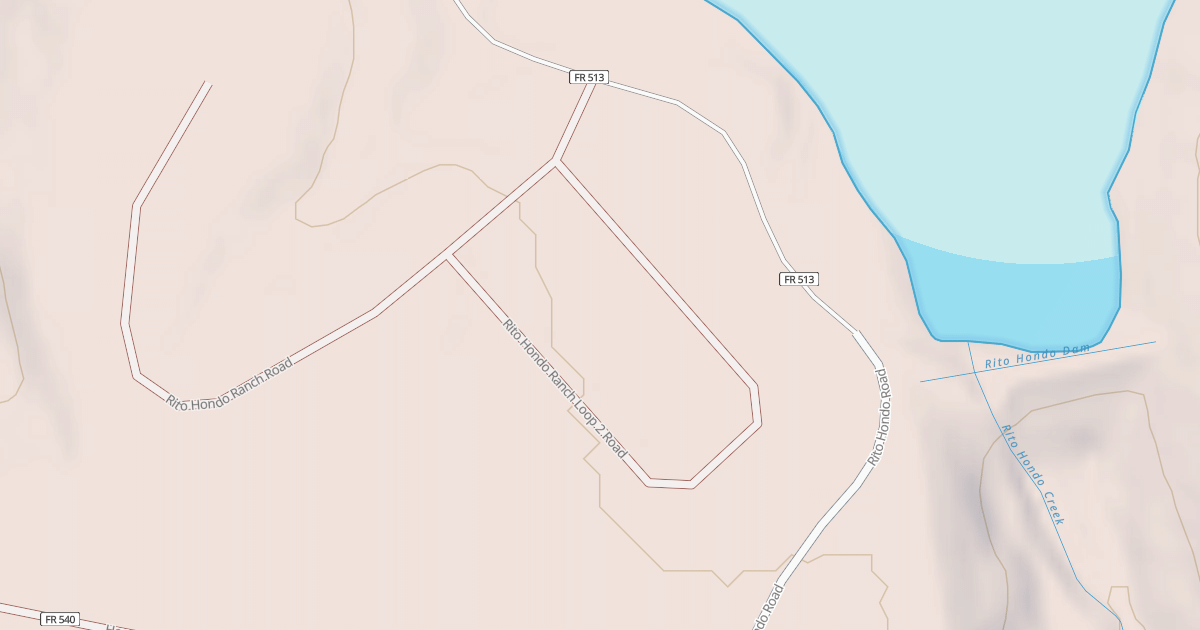 Map preview of RITO HONDO RA LOOP 2