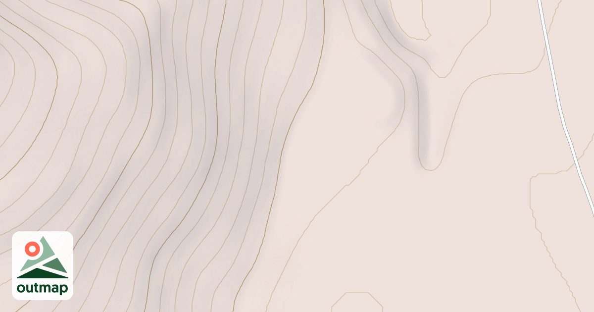 Map of ASHPAN FLAT SPUR