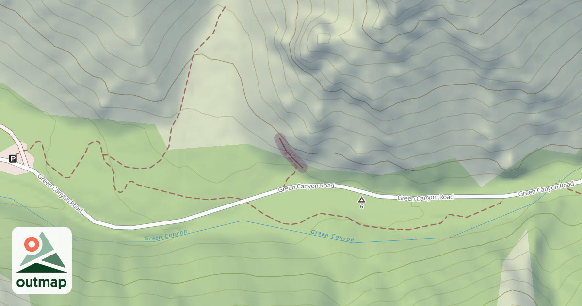 Map of Ouch Wall