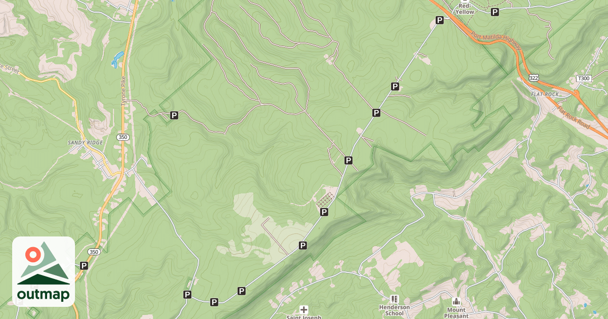 Map of Snowmobile Route