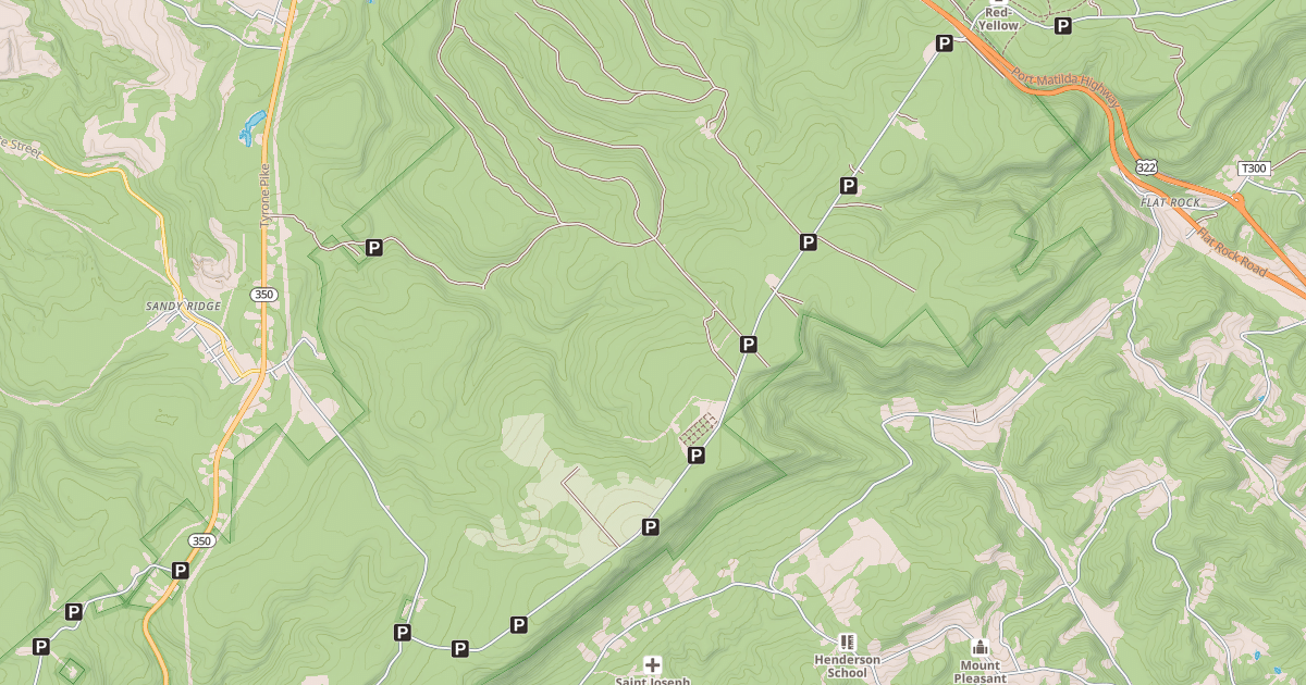 Map preview of Snowmobile Route