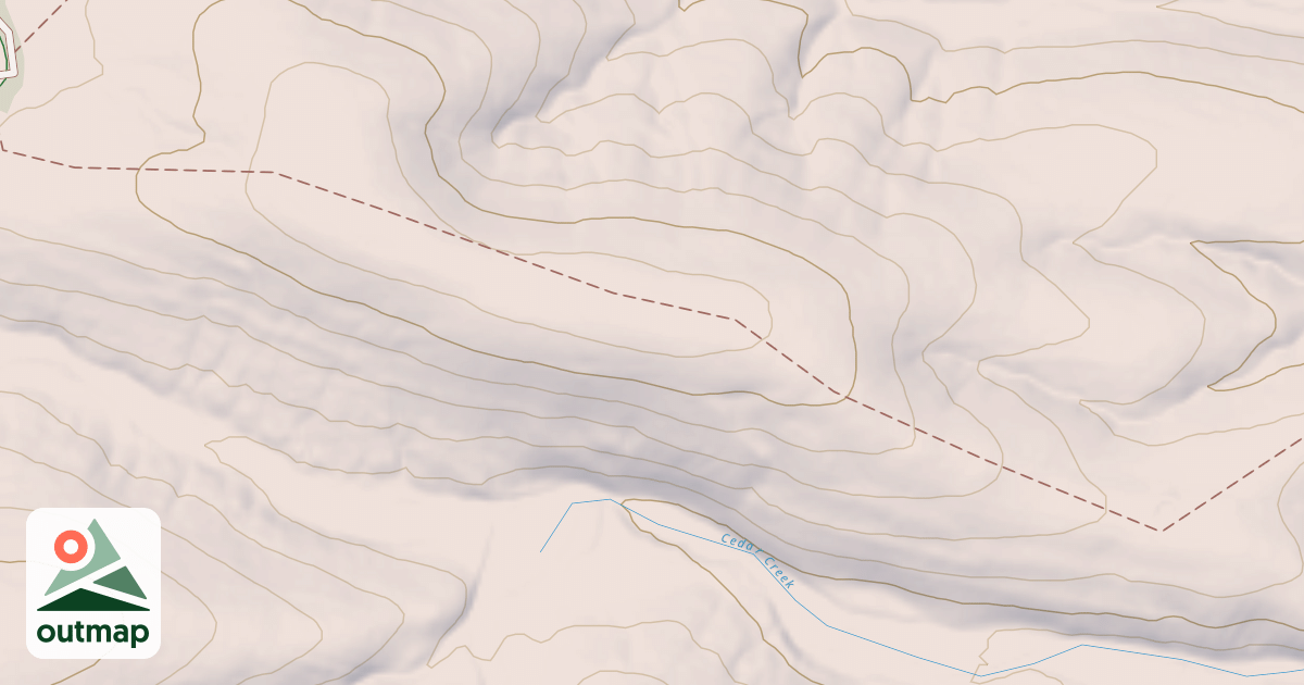 Map of GOLD CREEK