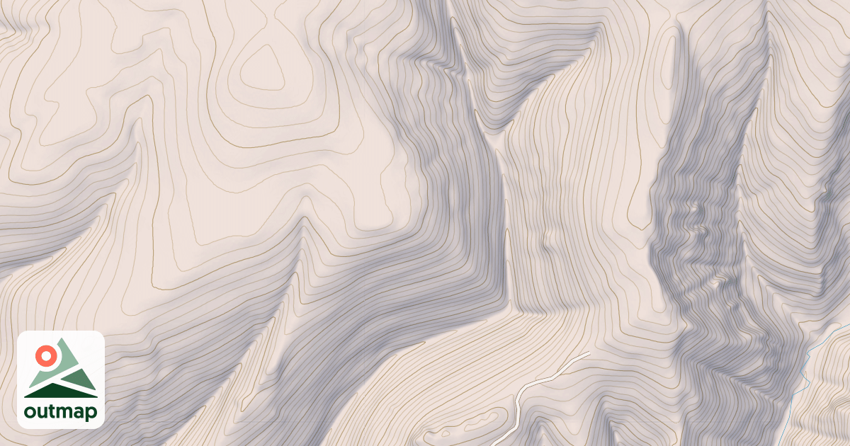 Map of Mud Creek
