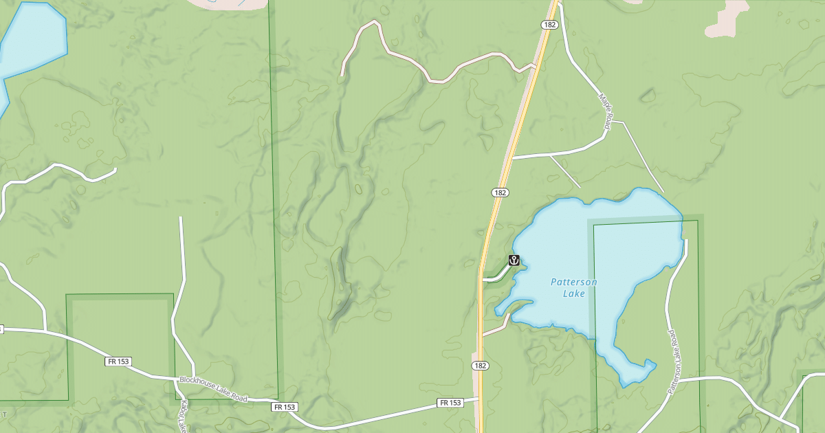 Map preview of FR 158