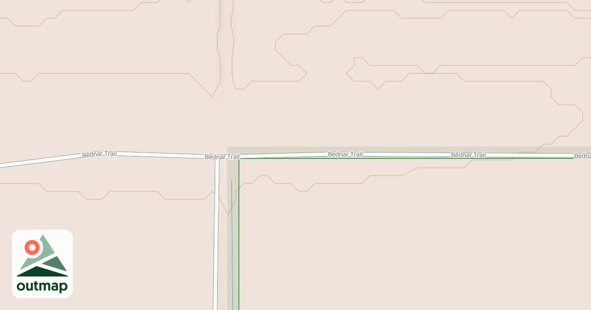 Map of Warroad/Roseau Trails