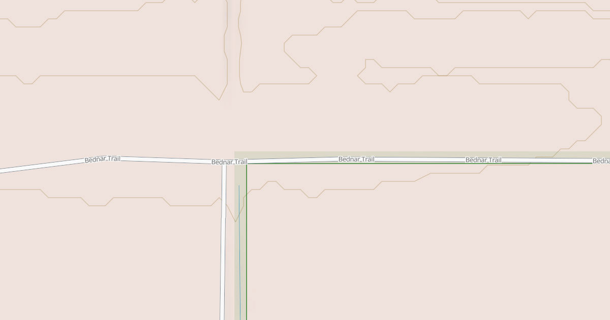 Map preview of Warroad/Roseau Trails