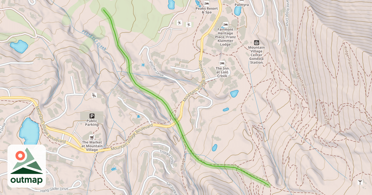 Map of Lower Village Bypass