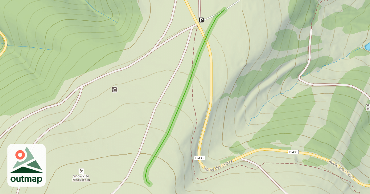 Map of Les Chaumes