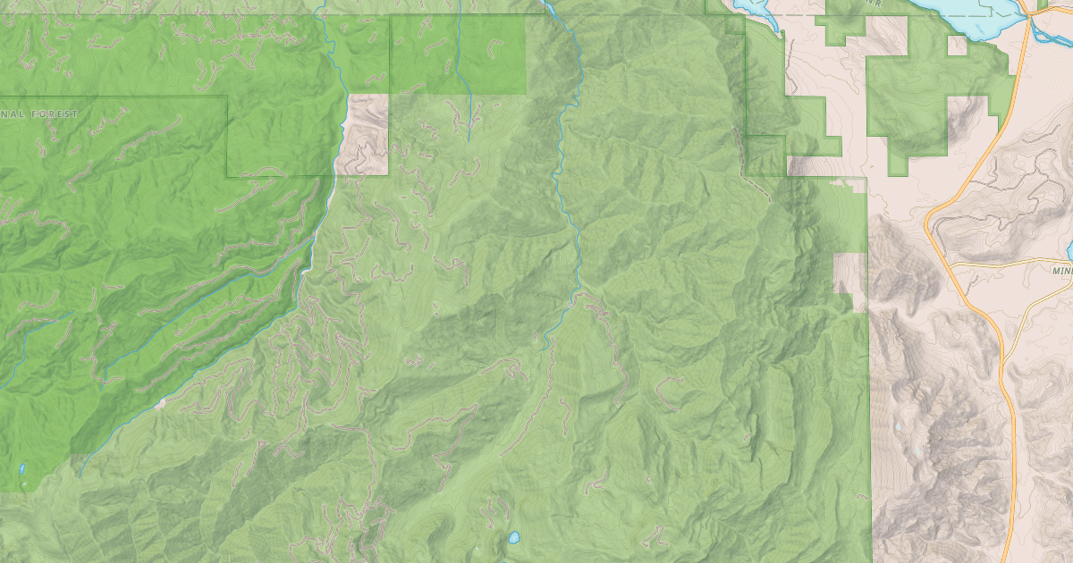 Map preview of NISQUALLY LOOP