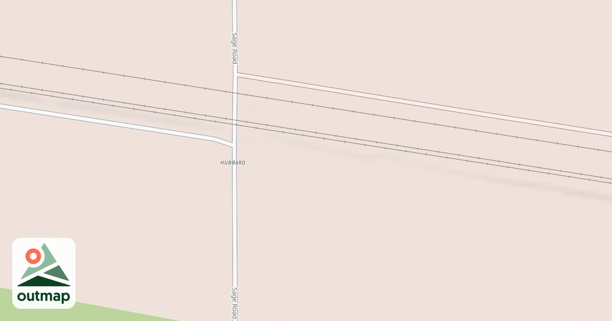 Map of Buffalo Run Snowmobile Trail