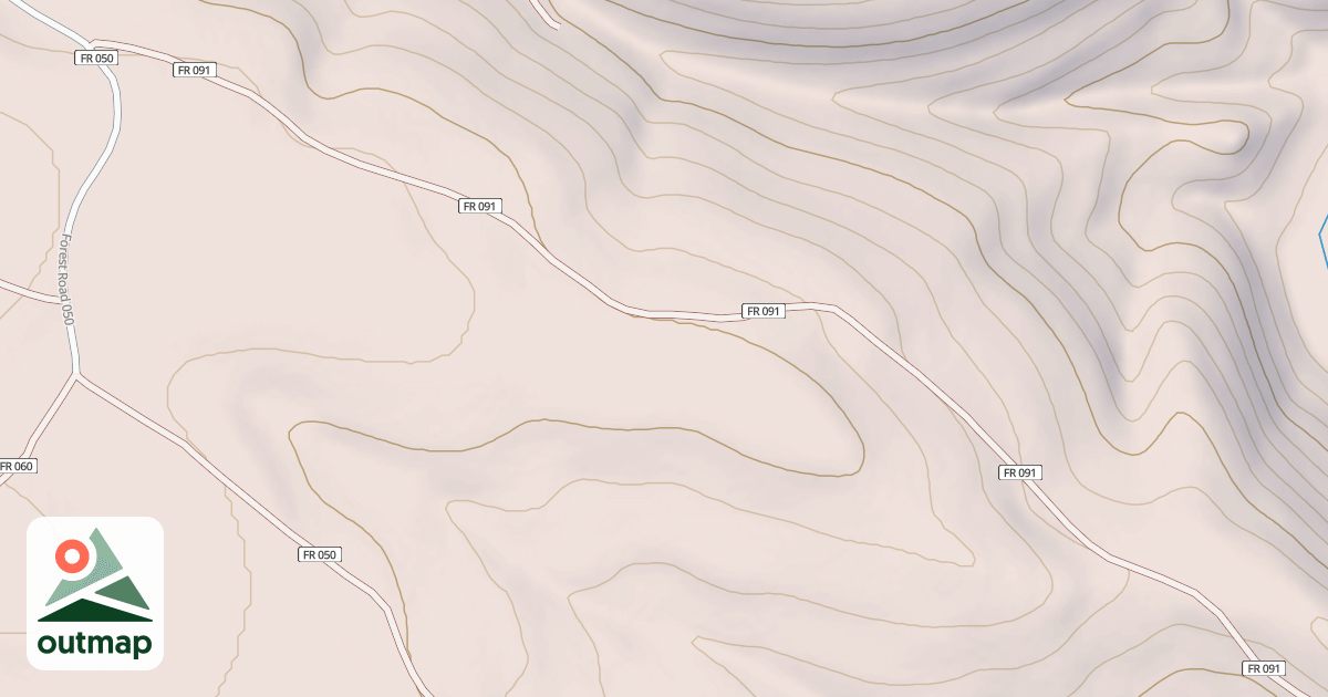 Map of USFS Motor Vehicle Use Map Roads {289F9DEC-181A-4094-823B-F2C894A56CDA}