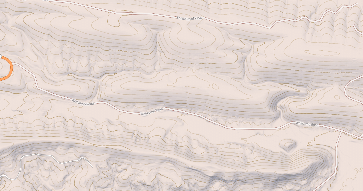 Map preview of USFS Motor Vehicle Use Map Roads {EA48FD78-61A9-43B0-9EBB-40D86402D833}