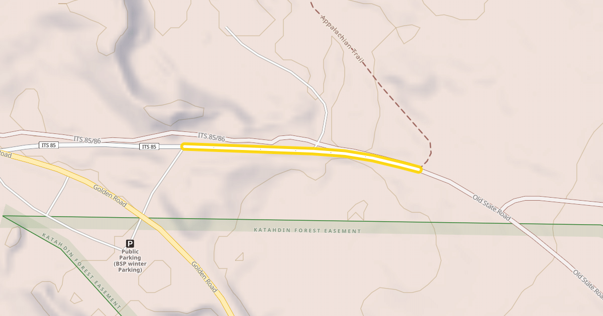 Map preview of Old State Road