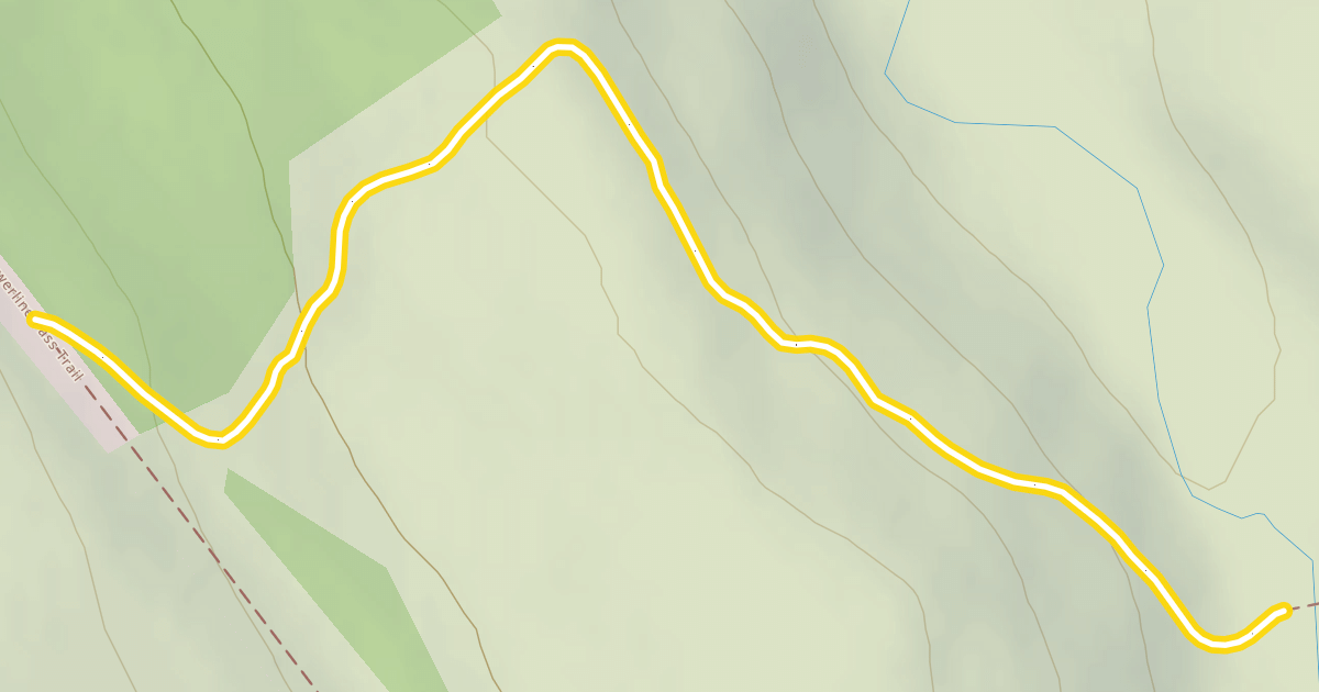 Map preview of Middle Fork Trail