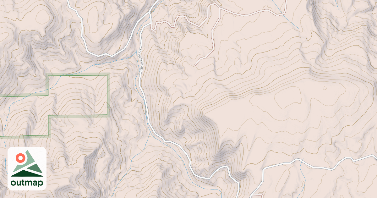Map of MESA DEL OJO