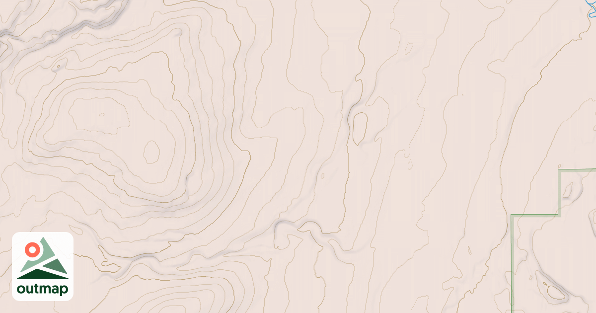 Map of Landmark Gap South
