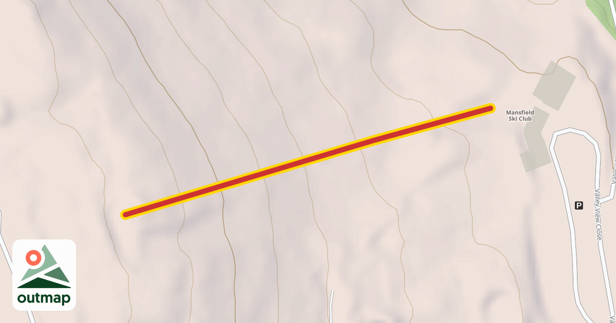 Map of Javelin Triple Chair