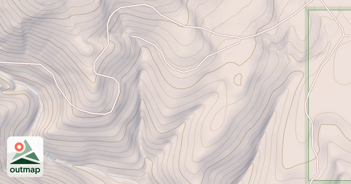 Map of USFS National Forest System Roads {35A0829C-FB6F-4BEC-A95F-F5A099C88E59}