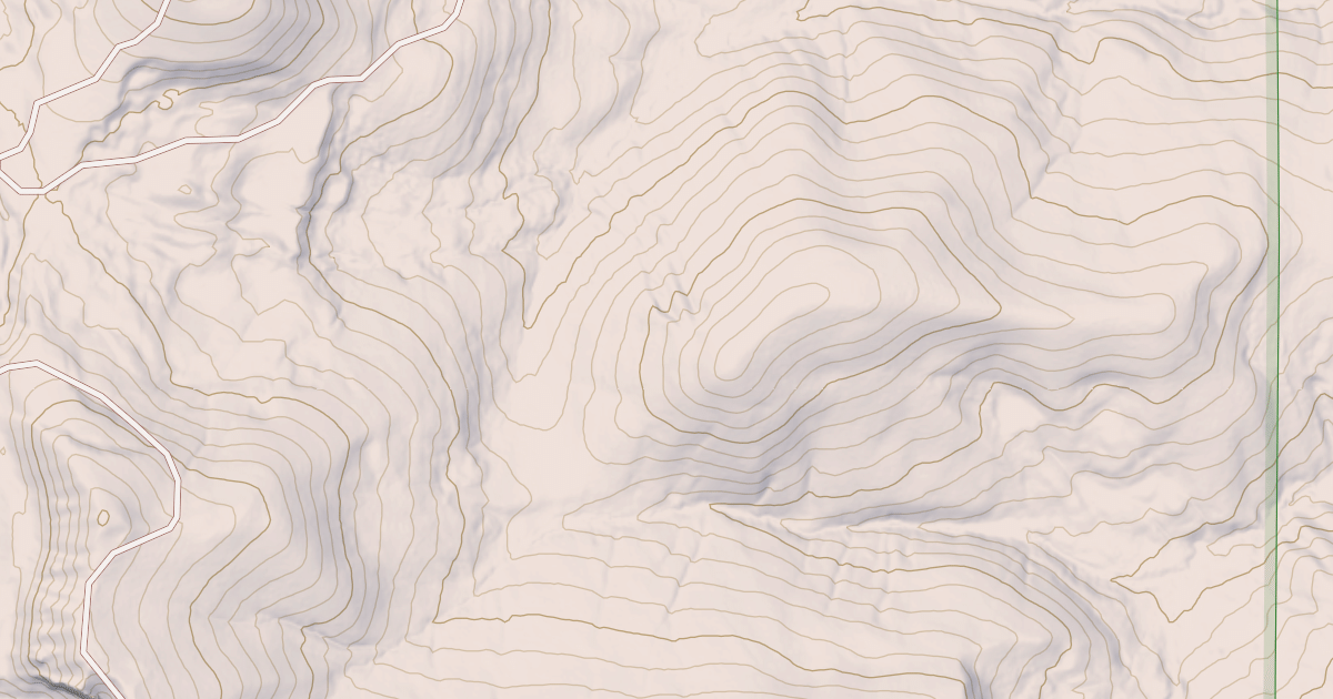 Map preview of BALD MOUNTAIN SPUR B