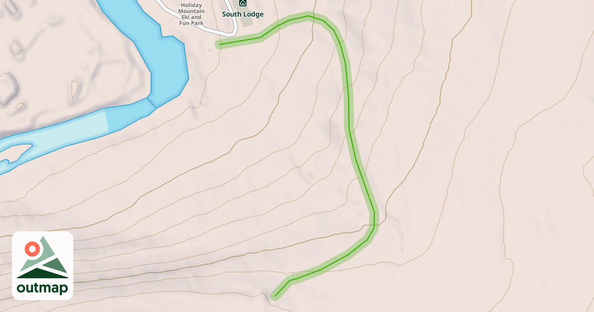 Map of Benson's Glade