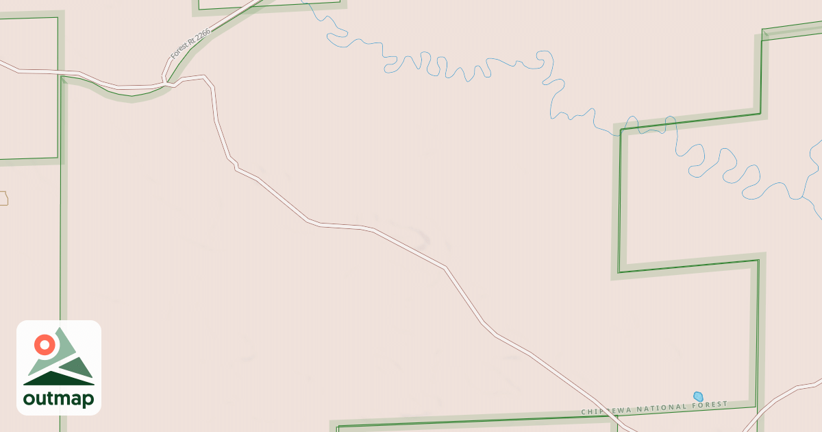 Map of DRUMBEATER SPUR 2260