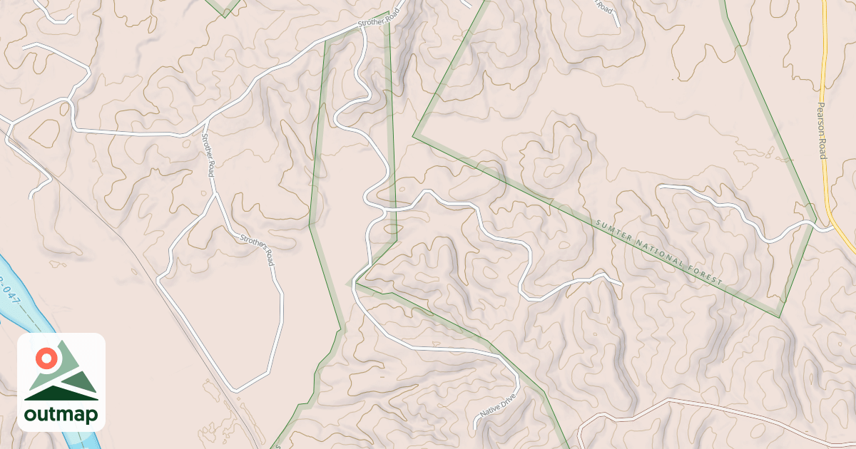 Map of OLD RIDGE A