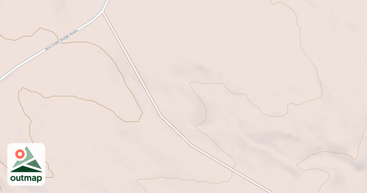 Map of BOXELDER RIDGE BR 2B