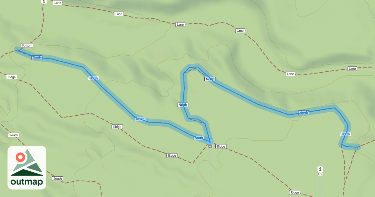 Map of North Basswood