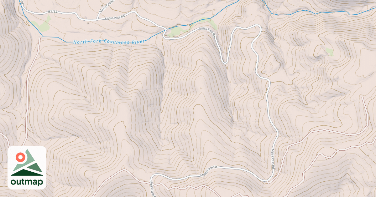 Map of BUCKSKIN JOE