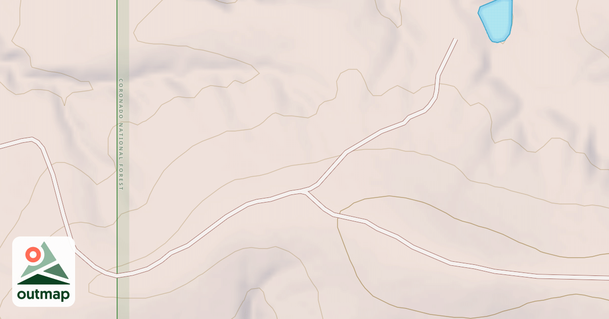 Map of CHALK HILL TANK