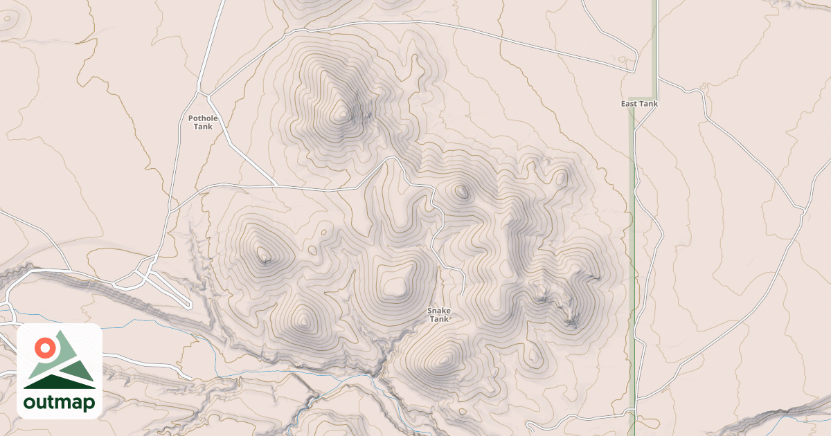 Map of EAST TANK