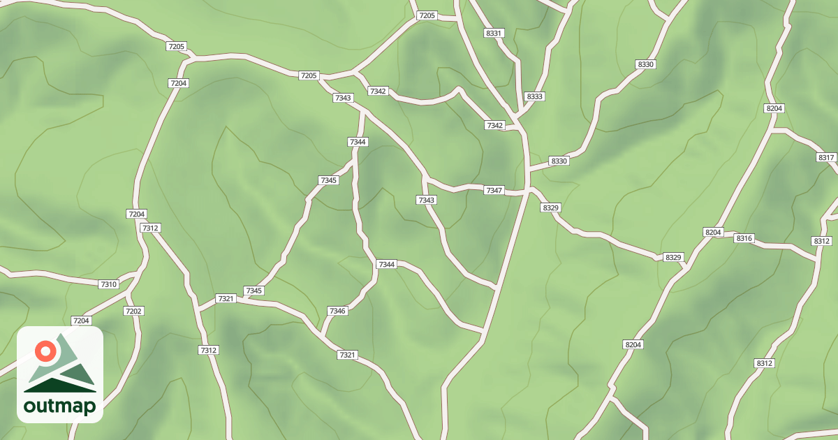 Map of USFS Motor Vehicle Use Map Trails 20258