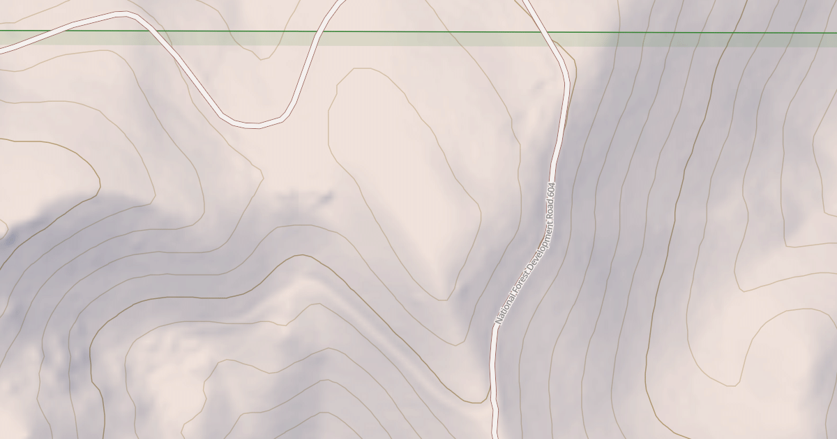 Map preview of USFS National Forest System Roads {DE5C2E64-45FB-4344-B62F-B46EB3443E06}