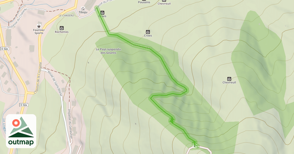 Map of Descente VTT