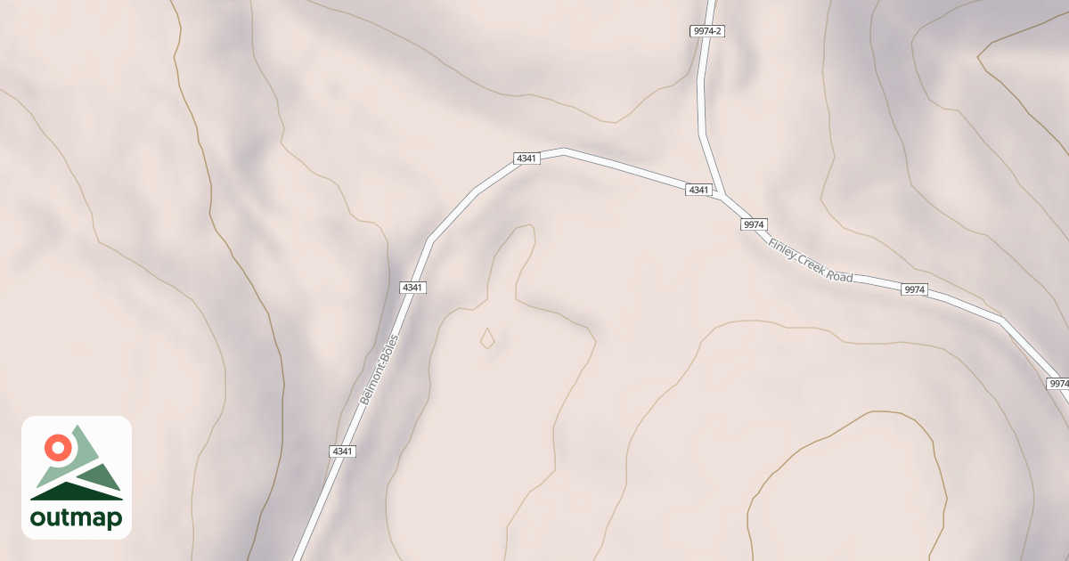 Map of BELMONT BOLES